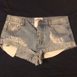 OneTeaspoon Bandits Jean shorts - size 28